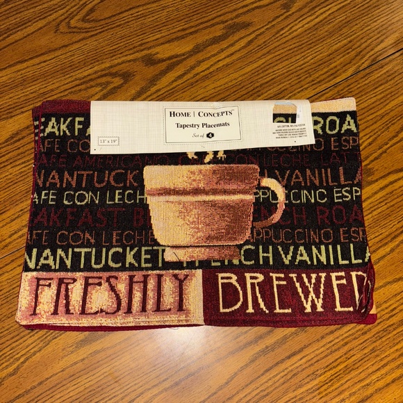 Home Concepts tapestry placemats set new - Picture 7 of 7